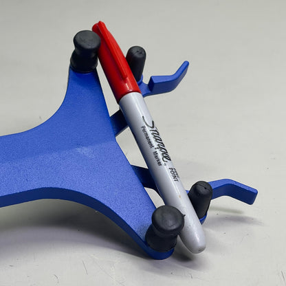 WARD'S SCIENCE Double Burette Clamp Vinylized Jaws Die Casted Blue 470121-774