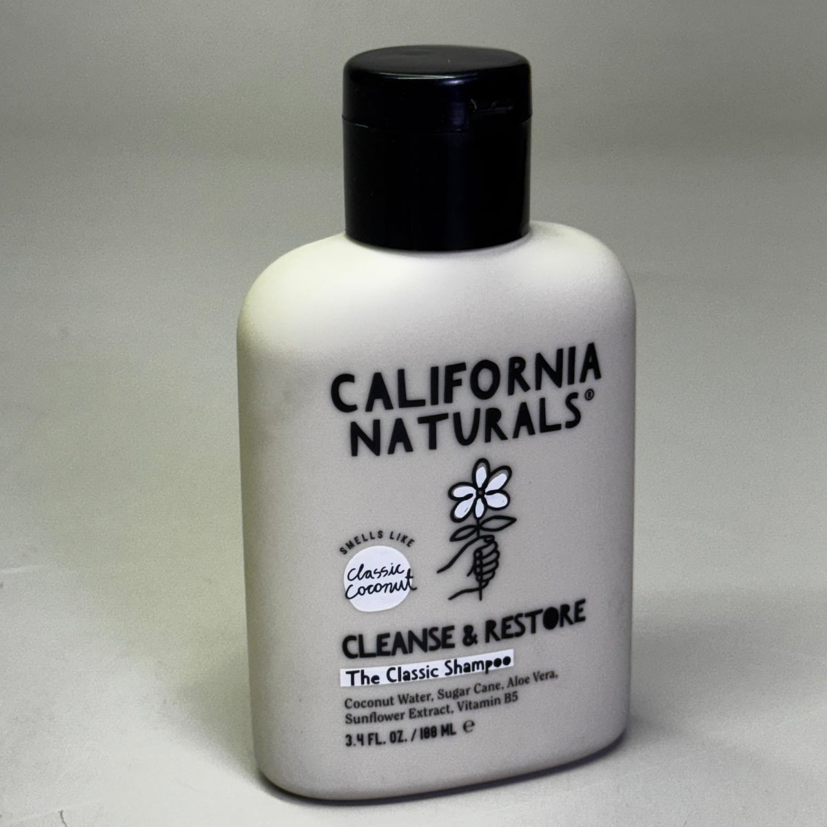 CALIFORNIA NATURALS (12 PACK) Cleanse & Restore The Classic Shampoo 3.4 Fl Oz Clear