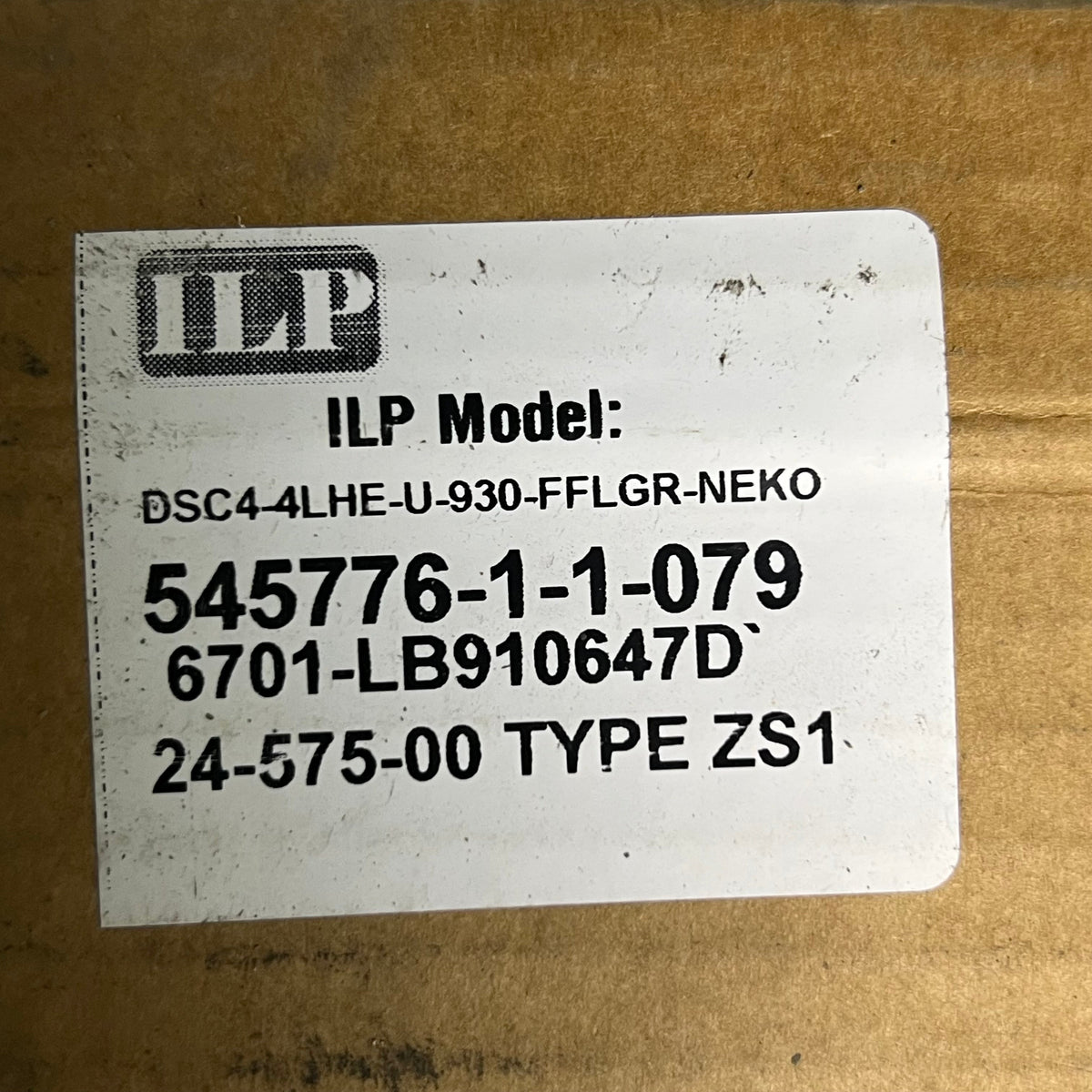 ILP Linear LED Strip Light Sz 4' L x 3.5" W, DSC4-4LHE-U-930-FFLGR-NEKO
