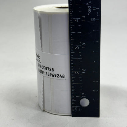 PDC (16 Rolls) Printer Labels Dir Therm 4" x 4-1/2" White PDCCC8728