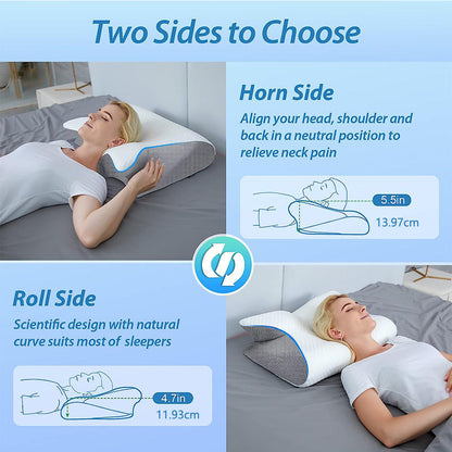 Home Sleep Memory Foam Neck Memory Pillow Orthopedic Pillow Cervical Health Cotton Pillows Memory Foam body pillow anime