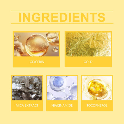 Gold Sleeping Mask, Moisturizing, Moisturizing, Moisturizing, Smoothing And Firming Skin Hydrating Mask