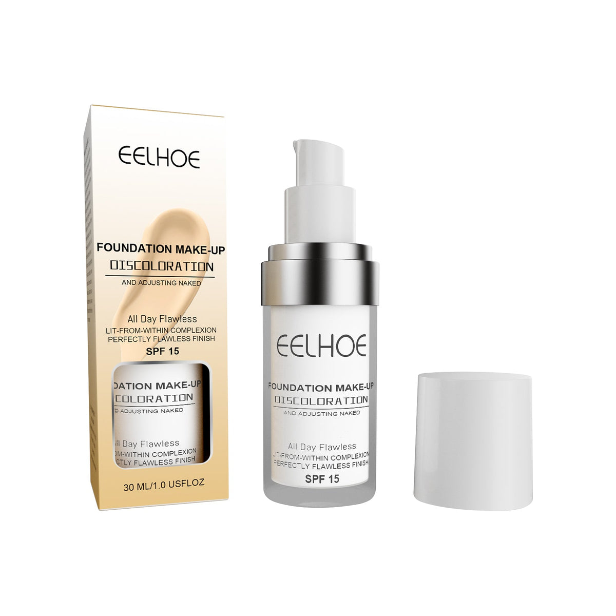 Concealer Color Change Liquid Foundation Concealer Long-Lasting Moisture Moisturizing, Moisturizing, Moisturizing, Warming, Brightening And Clear Complexion