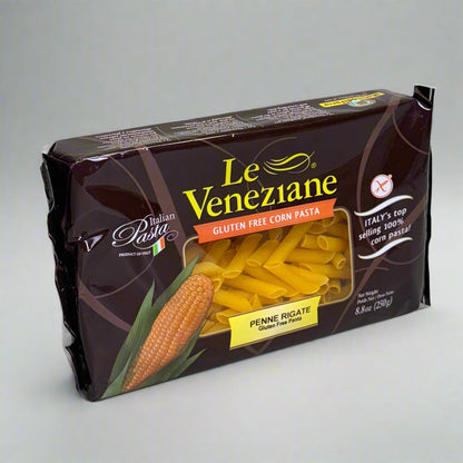 LE VENEZIANE (12 PACK) Gluten Free Corn Pasta 8.8 oz BB 10/26 (Distressed Box)