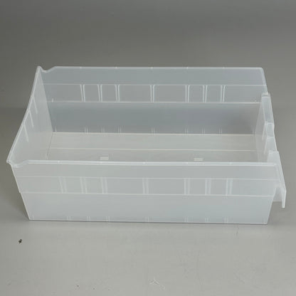 ORBIS Shelf BIN Clear 17 1/2 in x 8in x 11-1/8in SB1811-6SECLM