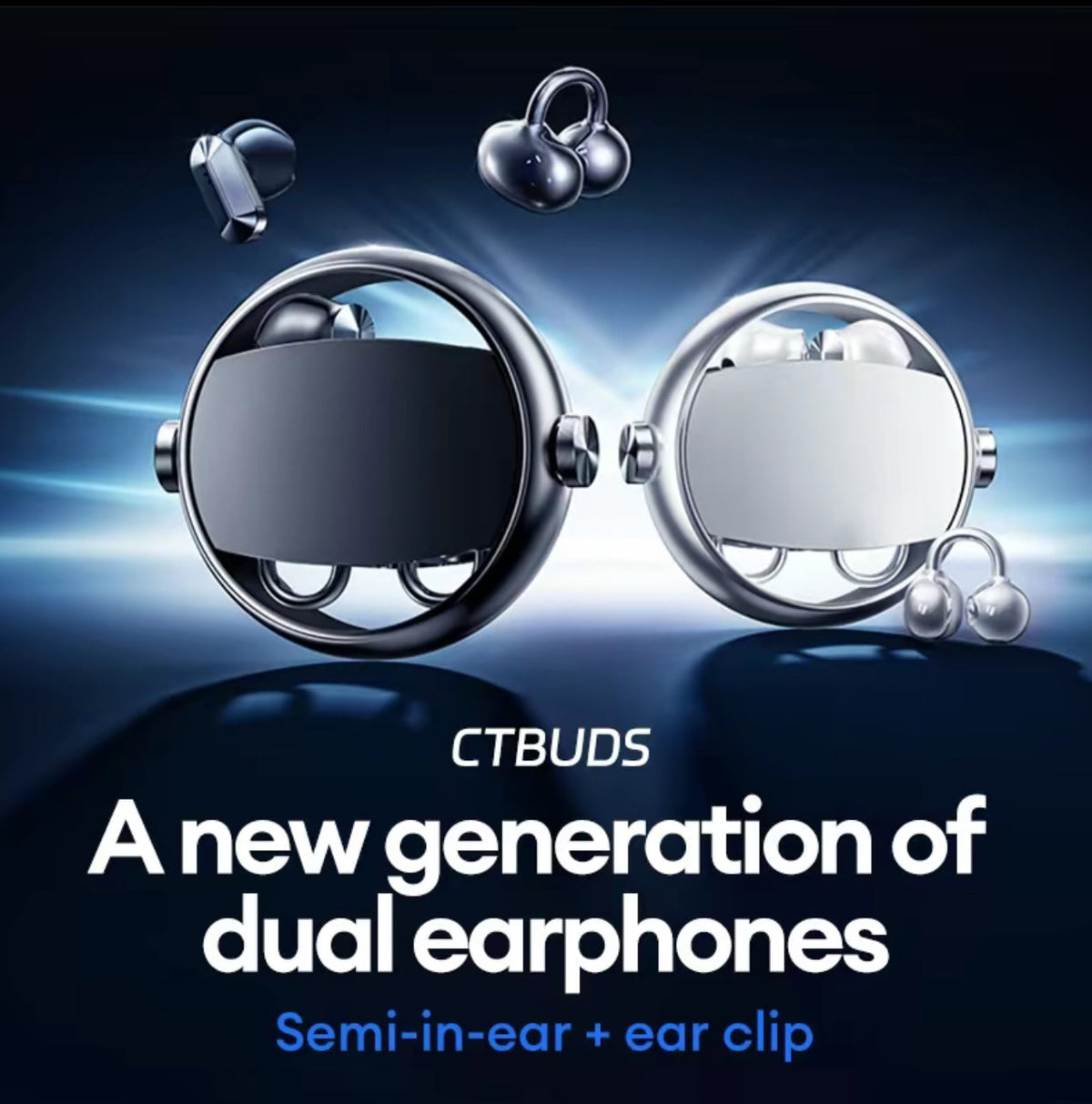 DualTune Bluetooth Earphones