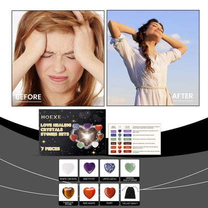 Heart Healing Crystal Chakra Kit