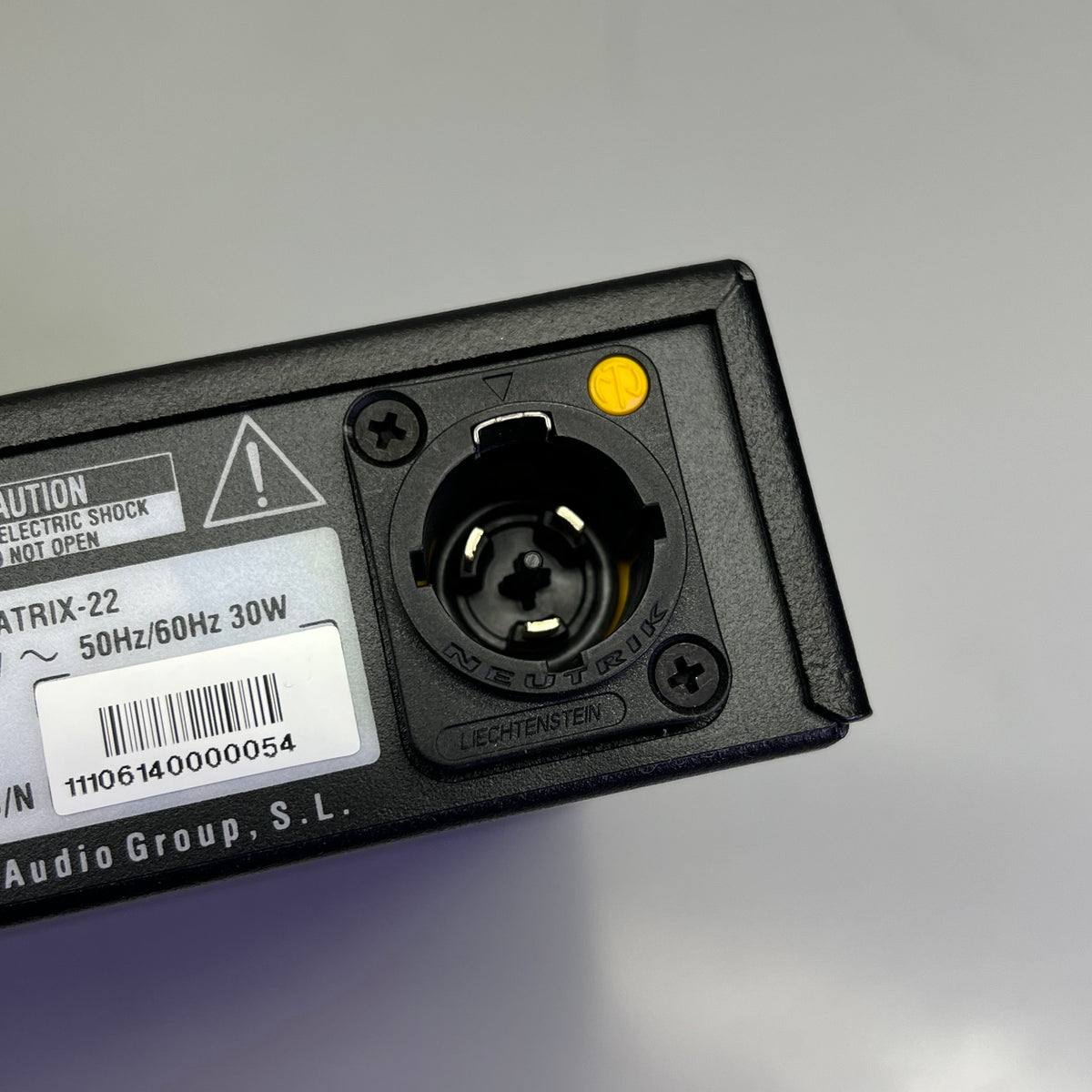 DAS AUDIO GROUP Half Rack Mount Dual Input/Output Channel Breakout Box 11106140