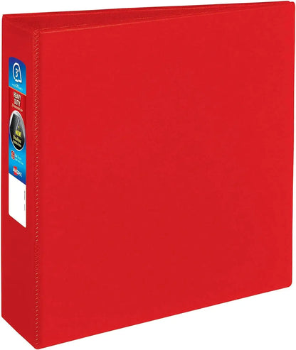 3 Ring Binder- 1" - Red