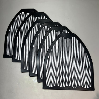 IMPACT (6 PACK) Urinal Mat Fresh Scent 17.5” W x 20.5” H Black 1525-5