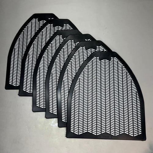IMPACT (6 PACK) Urinal Mat Fresh Scent 17.5” W x 20.5” H Black 1525-5