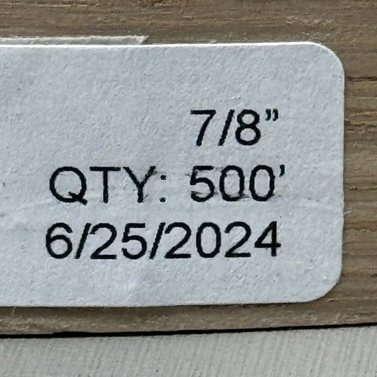 EDGEMATE Kraft Backed CVR Auto Edge Banding Oak White Rift 7/8"X500' 6051168