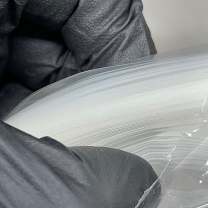 (100 PACK) Clear Gusseted Poly Plastic Bags Candy Cookie 1.5 Mil 4.5"x 2.75"x 10.75"