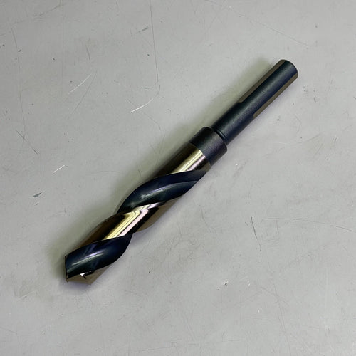KIMBALL MIDWEST Super Primalloy Reduced Shank S&D Drill Bit 23/32"Dia x 6"L 82046