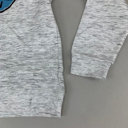 LONEROCK Helen Georgia Crew Sweatshirt Sz Large Grey/White