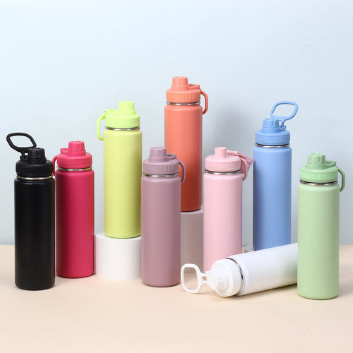 304 stainless steel double-layer vacuum portable household thermos cup