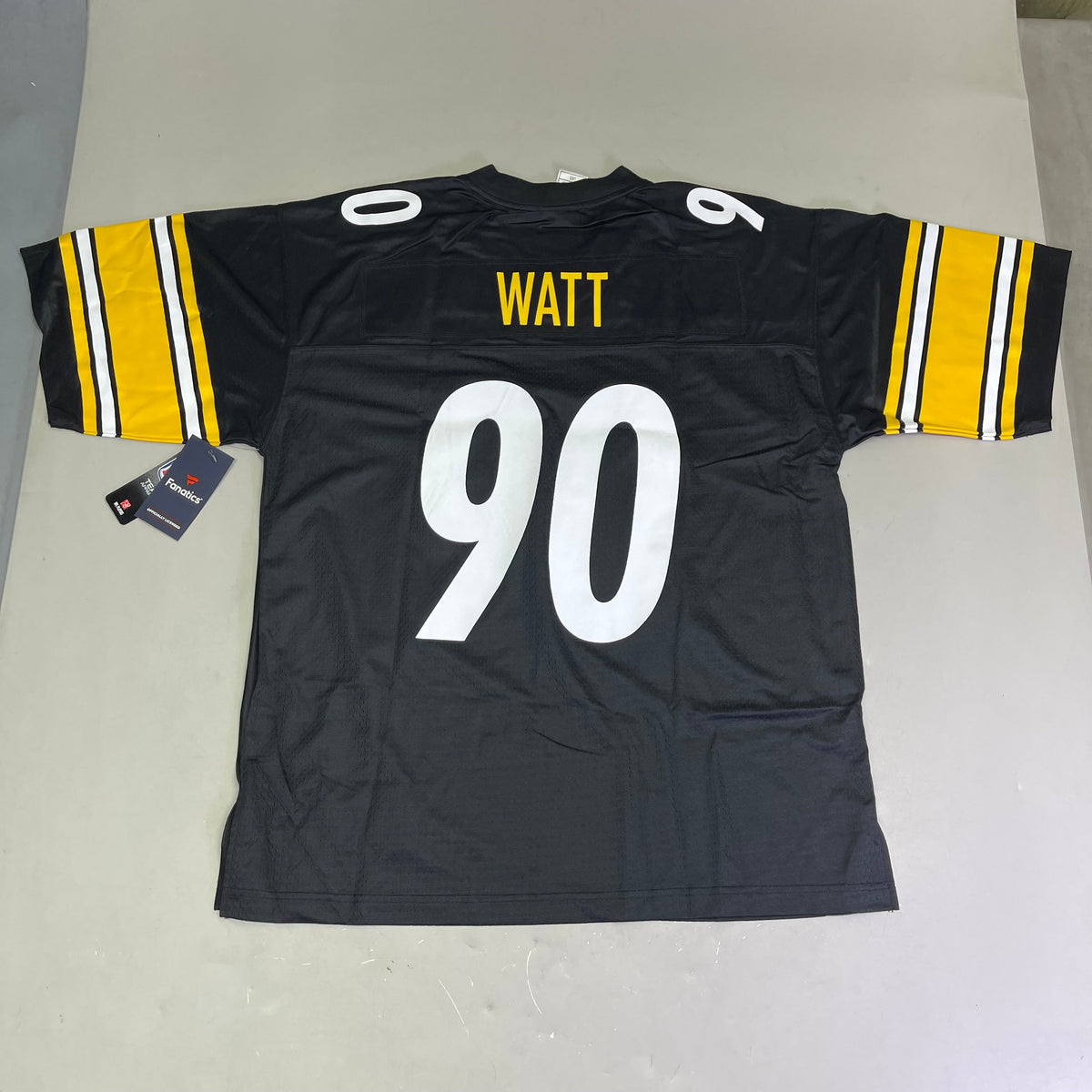 FANATICS Pittsburgh Steelers #90 T.J. Watt Home Jersey Large 427M-PSPL-7LF-4UA