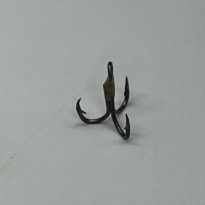 EAGLE CLAW (5 PACK) Curved Point 2X Treble Lure Repla Bronze #10 20 pc 374TS-10