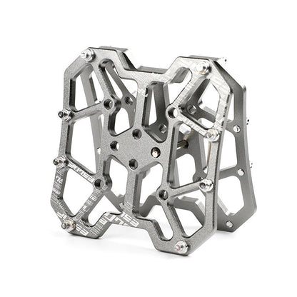 New Road Bike Lock Pedal Turn Flat Pedal Mountain Bike Quick Release Lock Piece Bicycle Splint Pedal Cycling Accessories