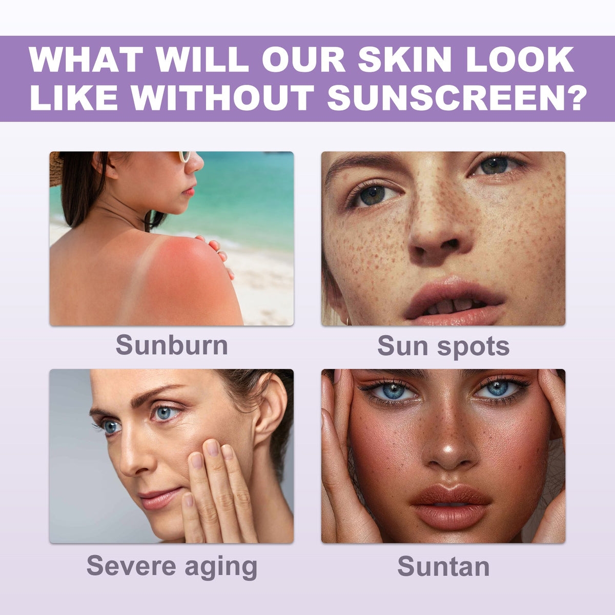 Sunscreen Stick, Refreshing Non-Sticky Skin Protection Cream For Outdoor Sun Isolation