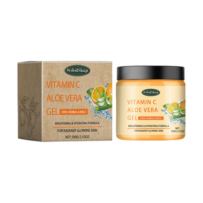 Vitamin C Aloe Vera Gel Moisturizes And Moisturizes Skin After Sun Refreshing And Hydrating Aloe Gel