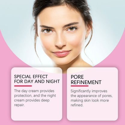 Pore Refinement Essence Set, Deeply Clean The Skin And Fine Pore Skin Cream