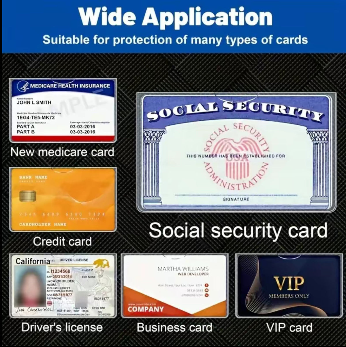 MediShield Card Protector
