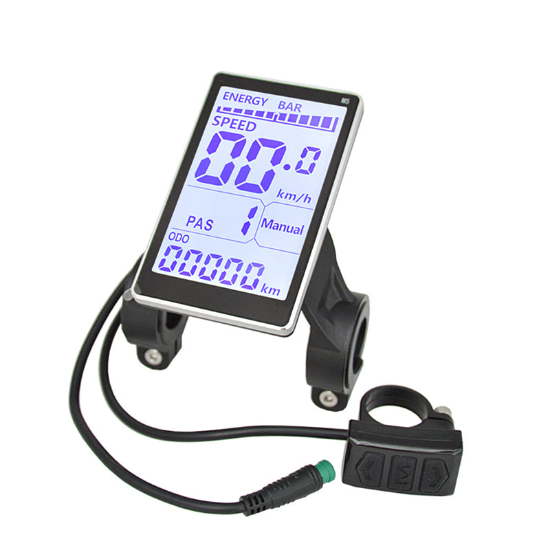 5 - Pin LCD Display Screen for M5 E - bikes: Speedometer & Control Panel, E - bike Accessory