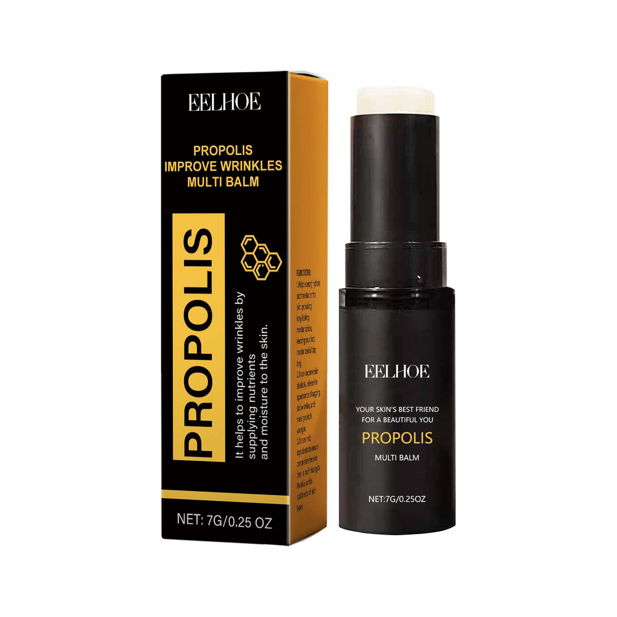 Propolis Firming Moisturizer For Daily Facial Care Gentle Moisturizing Propolis Stick For Dry Skin