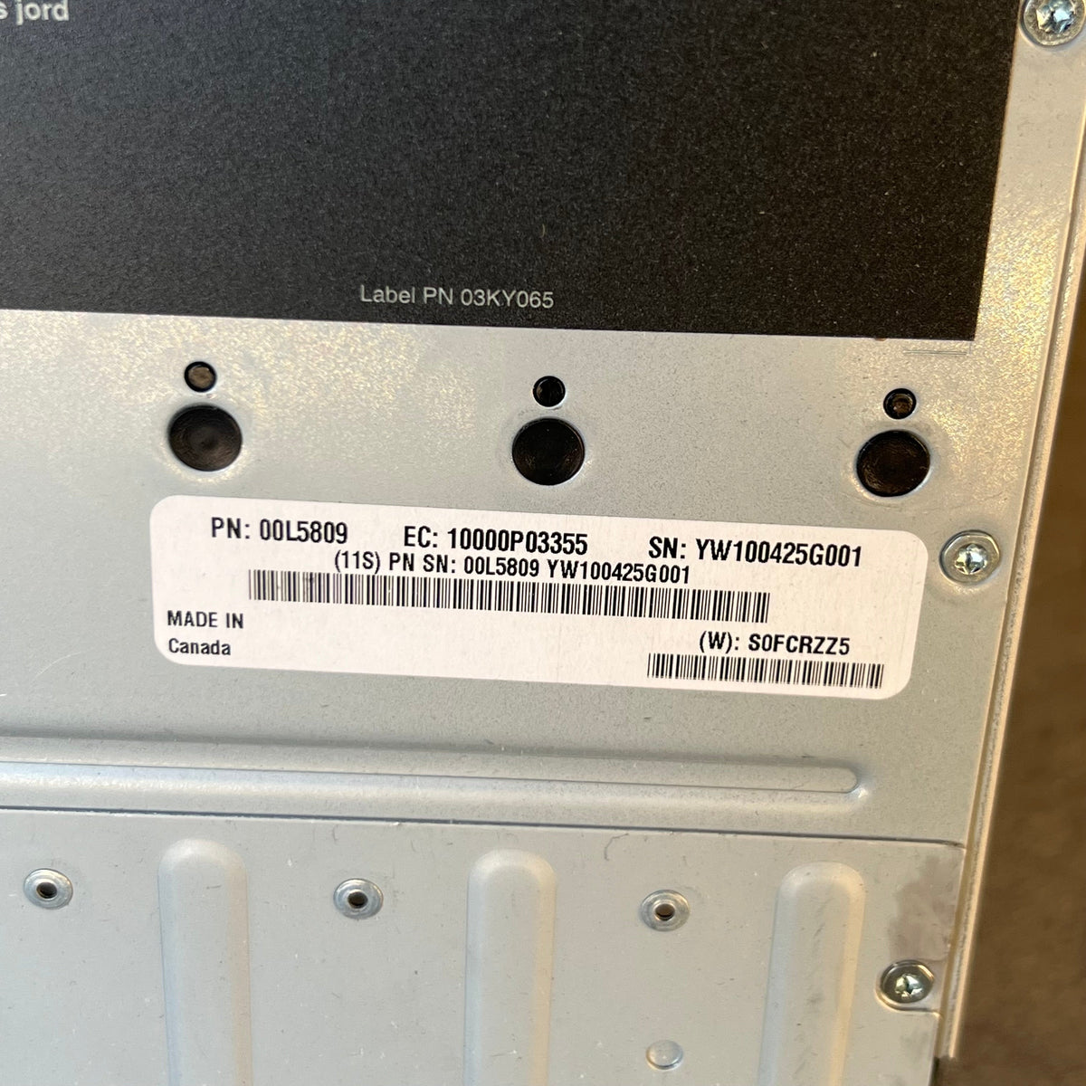 IBM CPC Processor Drawer Main Control Unit MT 3931 FRU Sz 19"x8.5"x35" (New Other)