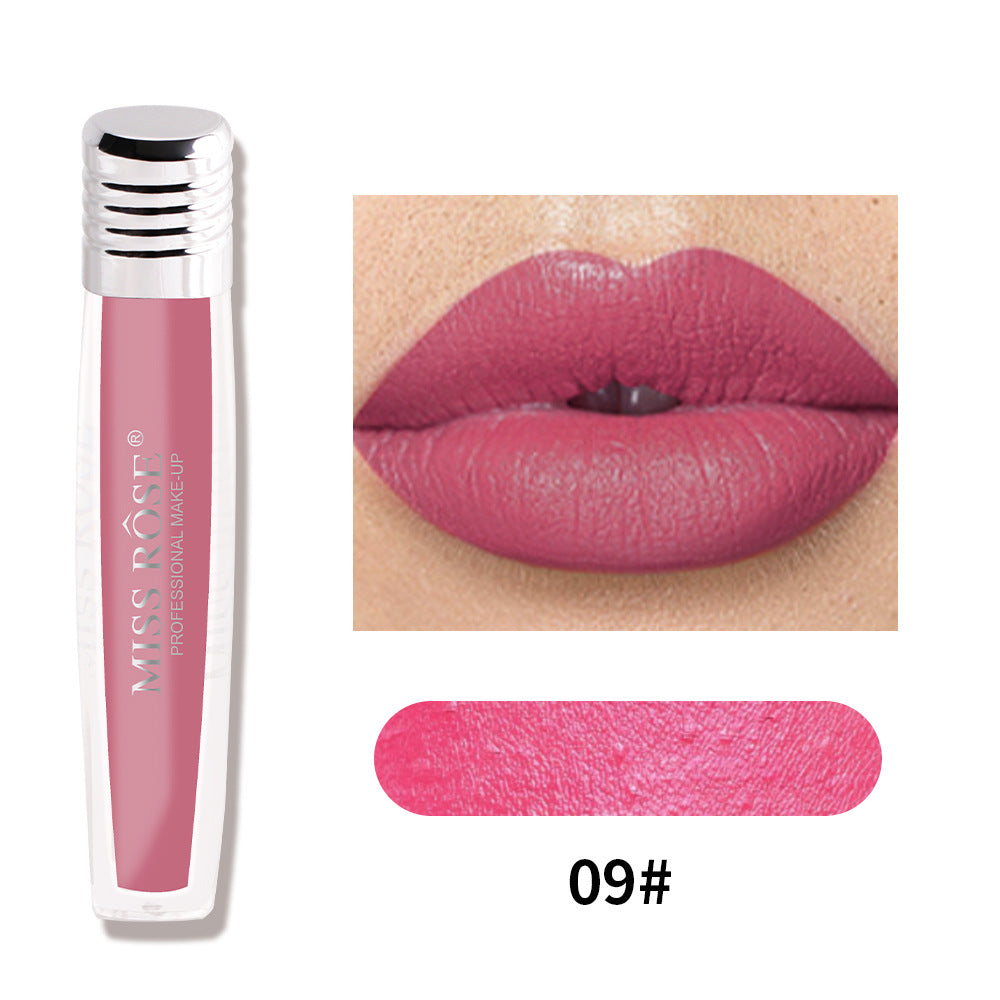 Candy Pearl Lip Gloss Liquid Matte Lip Gloss Without Color Loss And Non-Sticky Cup Velvet Lip Glaze