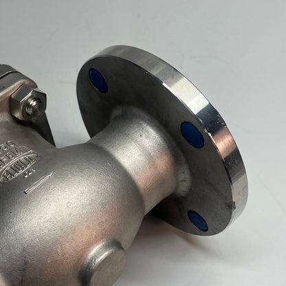 ALOYCO Integral Seat Swing Check Valve 150 Flange API Trim 10 316SS 2" 377C02020
