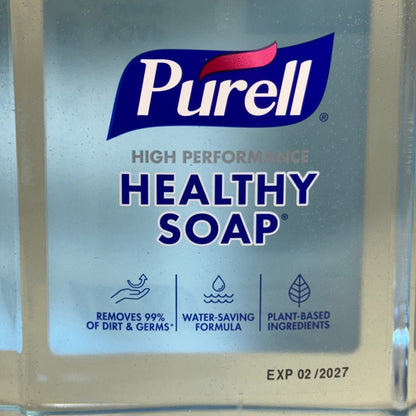 PURELL Foam Handwash Soap (2 Pack) 40.5 fl oz 8371-02 Light Blue BB 02/27