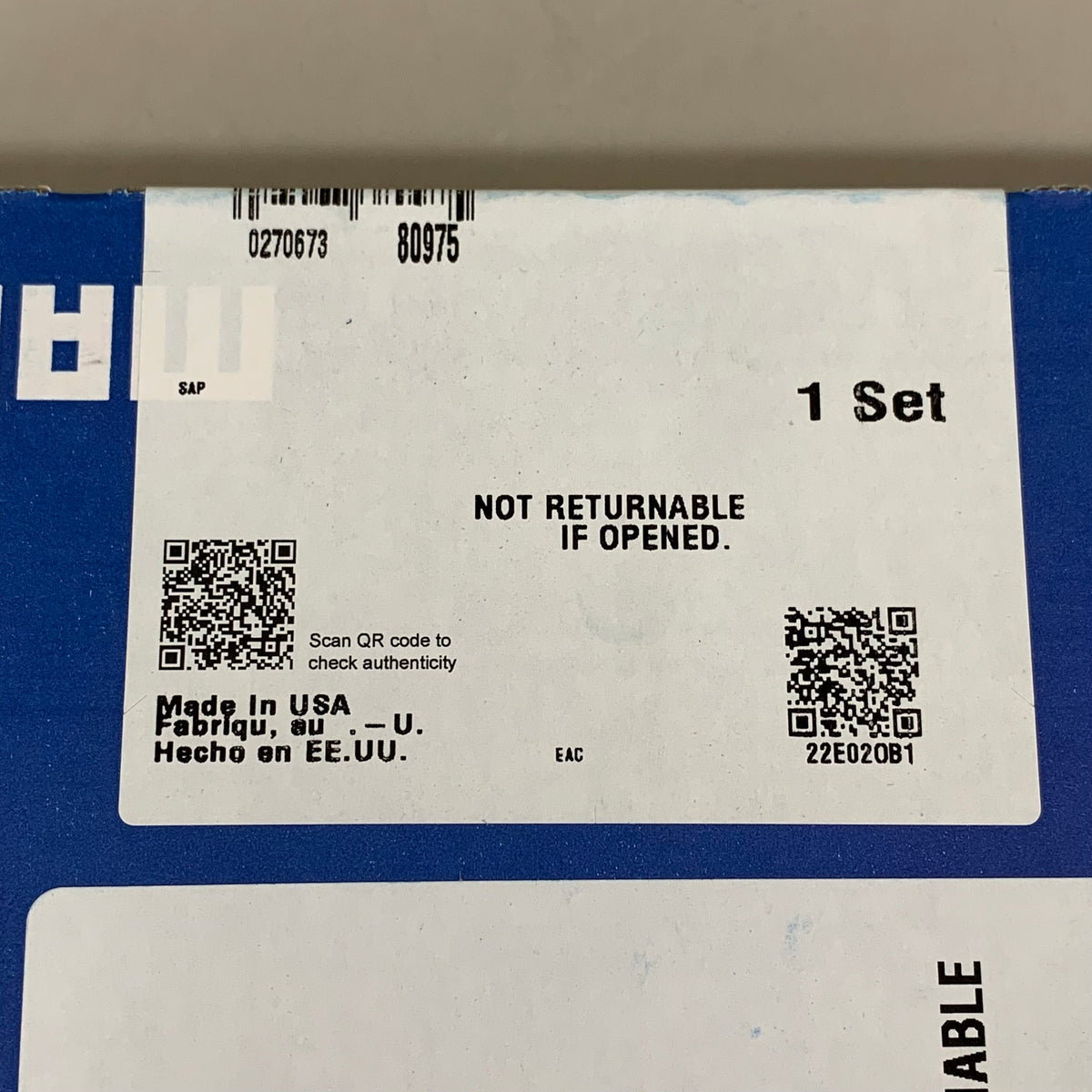 MAHLE Valve Cover Gasket For Ford VS50329