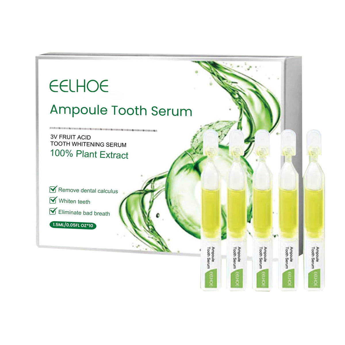 Teeth Whitening Serum To Remove Stains, Bad Breath, Whitening Teeth And Whitening Teeth