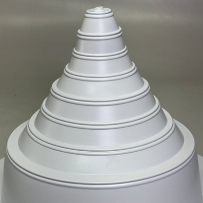HIBERLITE DC671 Cool Roof Gray Pipe Boot 3/4" x 8", White DC671