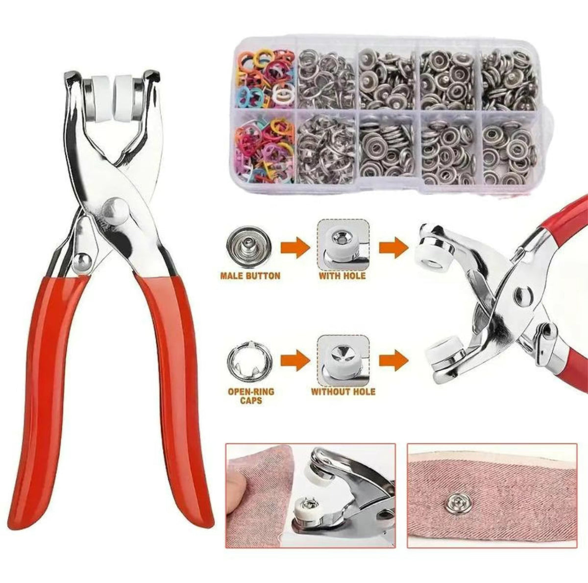 SnapEase Button Kit