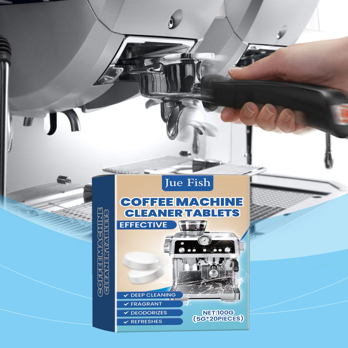 Coffee Machine Cleaning Effervescent Tablets Clean Coffee Machine Stains And Dirt Refurbishment Maintenance Cleaner