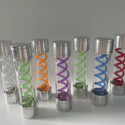 Test tube gene bottle model toy biochemical crisis bottle protective umbrella inhibitor figurine