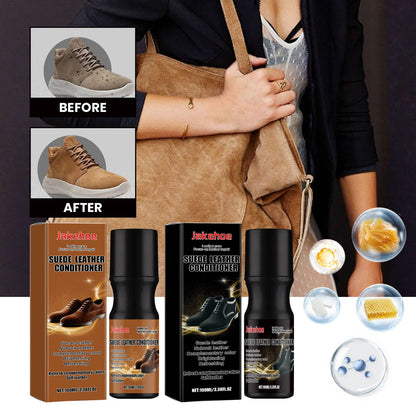 Leather Reconditioning Agent, Leather Bag Jacket Overshoes And Boots Cleaning Decontamination Bright Care