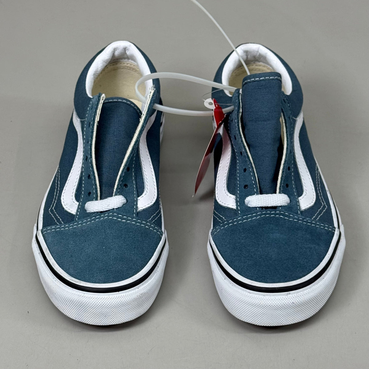 VANS Old Skool Shoe Low Top Suede Womens Sz 5.0 Mens Sz 3.5 Stormy Weather As-is