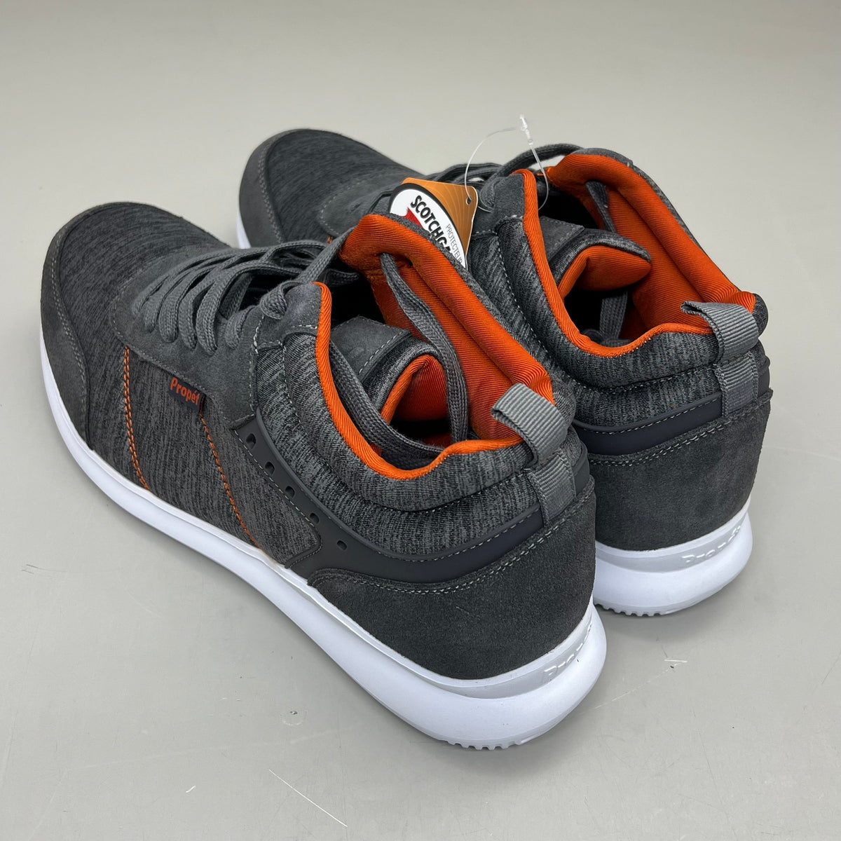PROPET Viator HI Shoe Diabetic Friendly Mens Sz 11 X(3E) Grey/Orange MAA112M