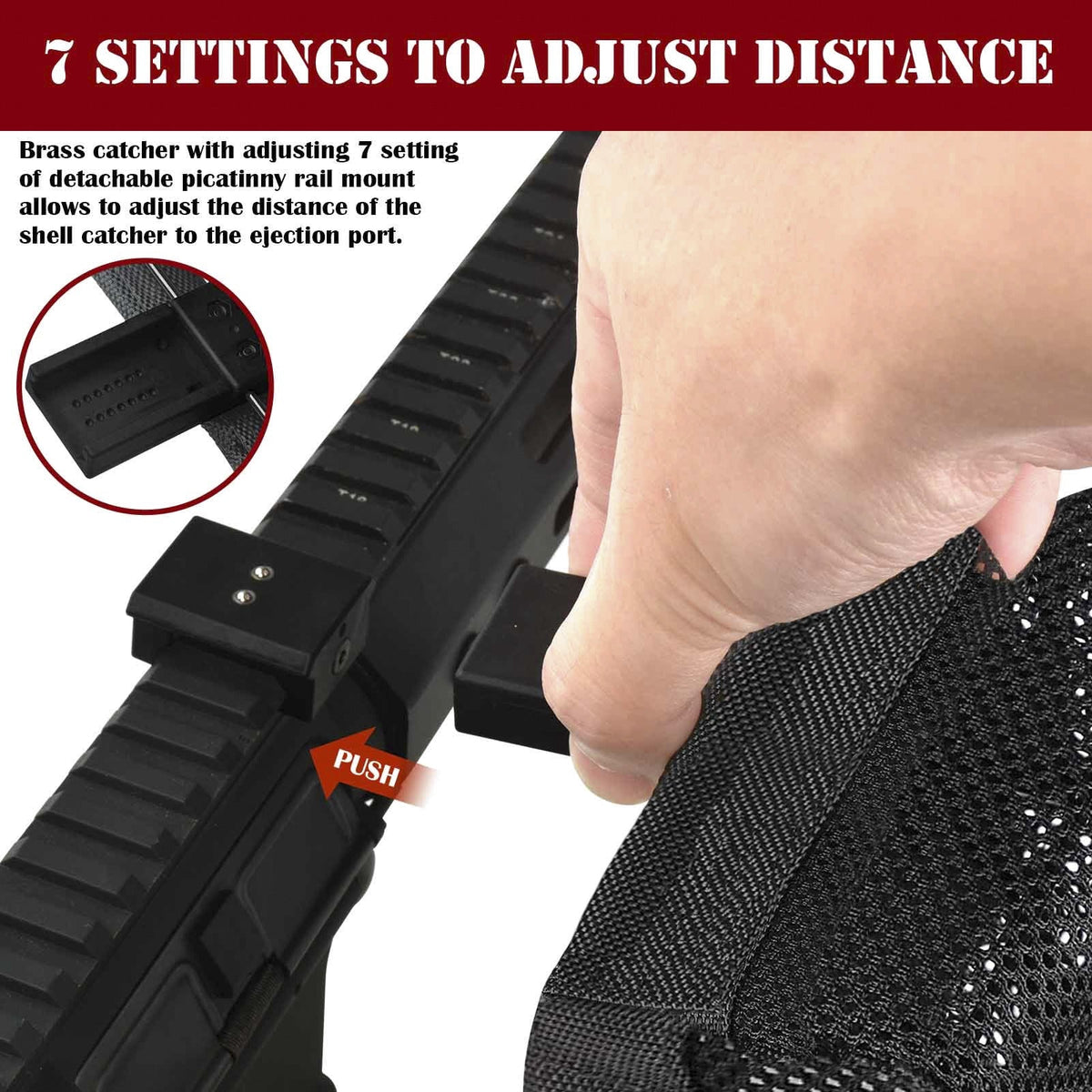 Tactical Bullet Collection Net Bag Outdoor Shell Case Recycling Bag Shell Case Capture Bag Brass Catch