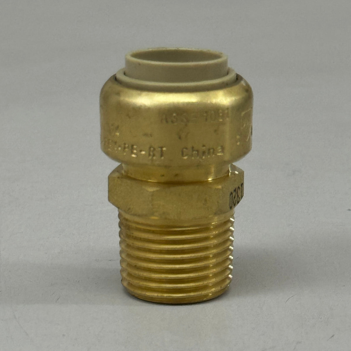 JONES STEPHENS  (3 Pack) Plumbite Push On Male Adapter 1/2"x1/2" Brass C77417LF