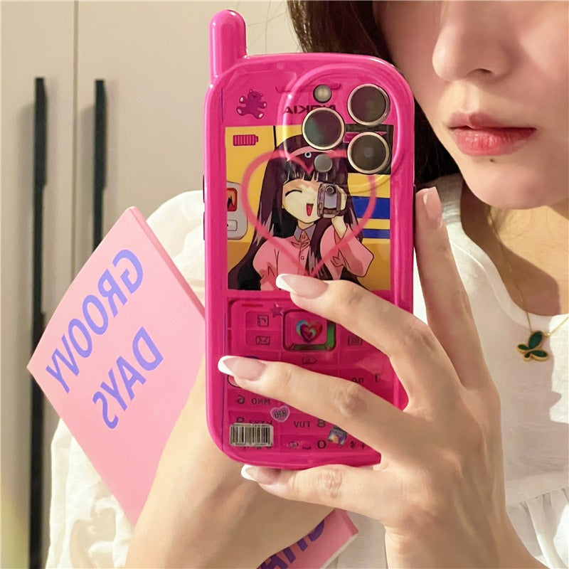 Cartoon Big Brother for Apple 13 Phone Case iPhone12promax Cute 14 Silicone Soft Case XR All inclusive Cover