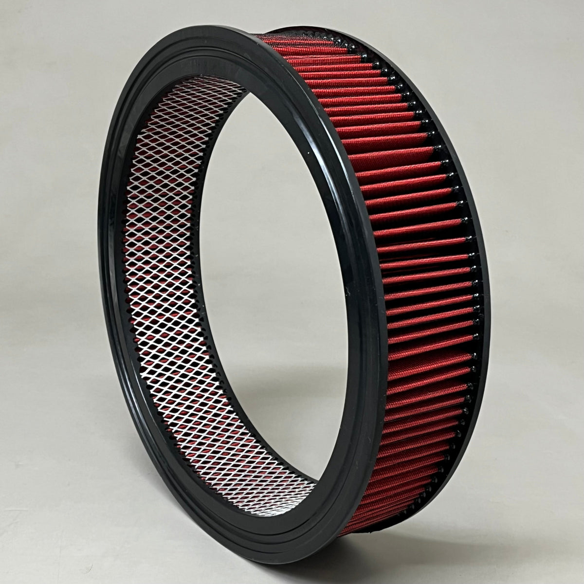 SPEEDMASTER Element Extreme Top Air Cleaner Kit 14"x2" Red/Chrome PCE104.1047