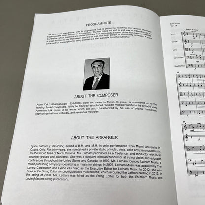 SOUTHERN MUSIC Waltz by Aram Khachaturian Intermediate String Orchestra