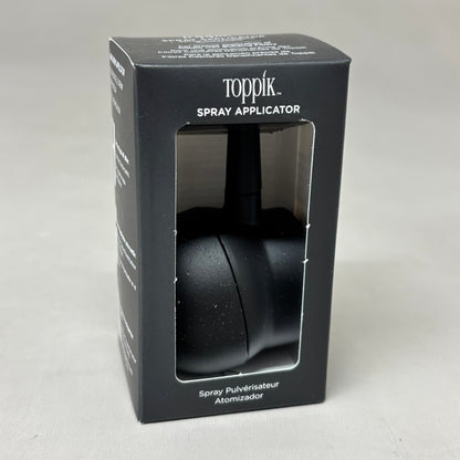 TOPPIK Fiber Spray Applicator Fits Regular & Economy Sz Hair Fiber Bottles Black