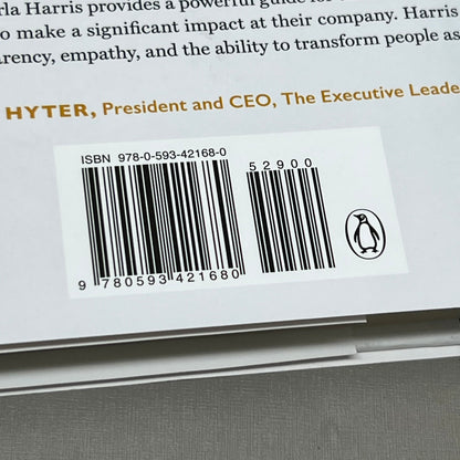 LEAD TO WIN Hardback By Carla A. Harris Published by Penguin Random House 9"x6"