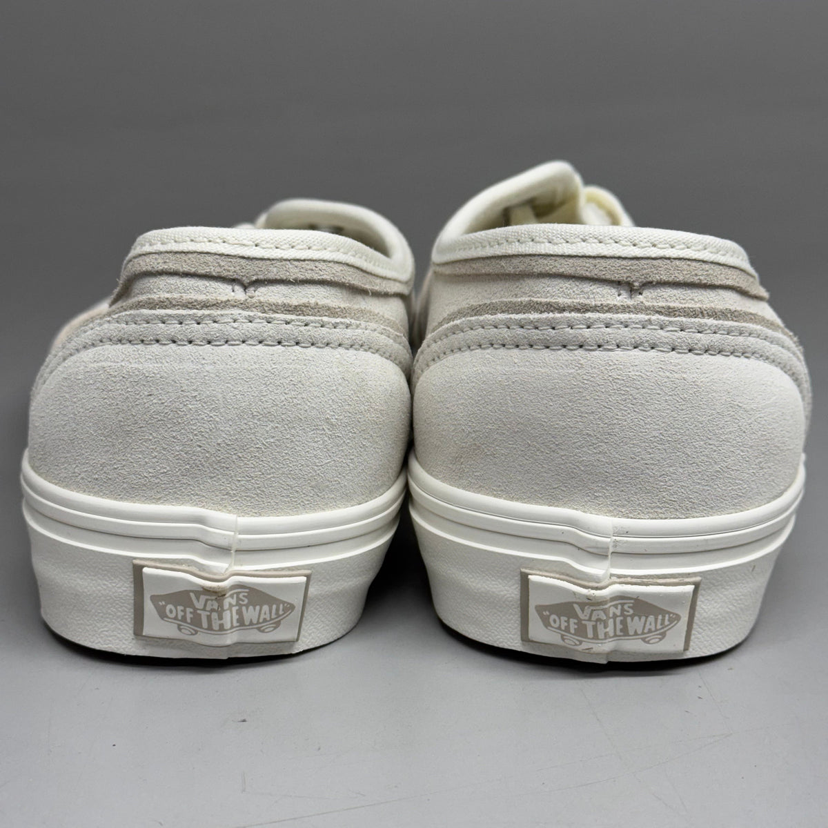 VANS Authentic Sliver Sneakers Shoes Mens's Sz 12 White/White VN000D6DWWW